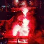 Феновете на Левски „запалиха“ „Герена“ с мощна заря и пирошоу за ЧРД (ВИДЕО) | KotaSport