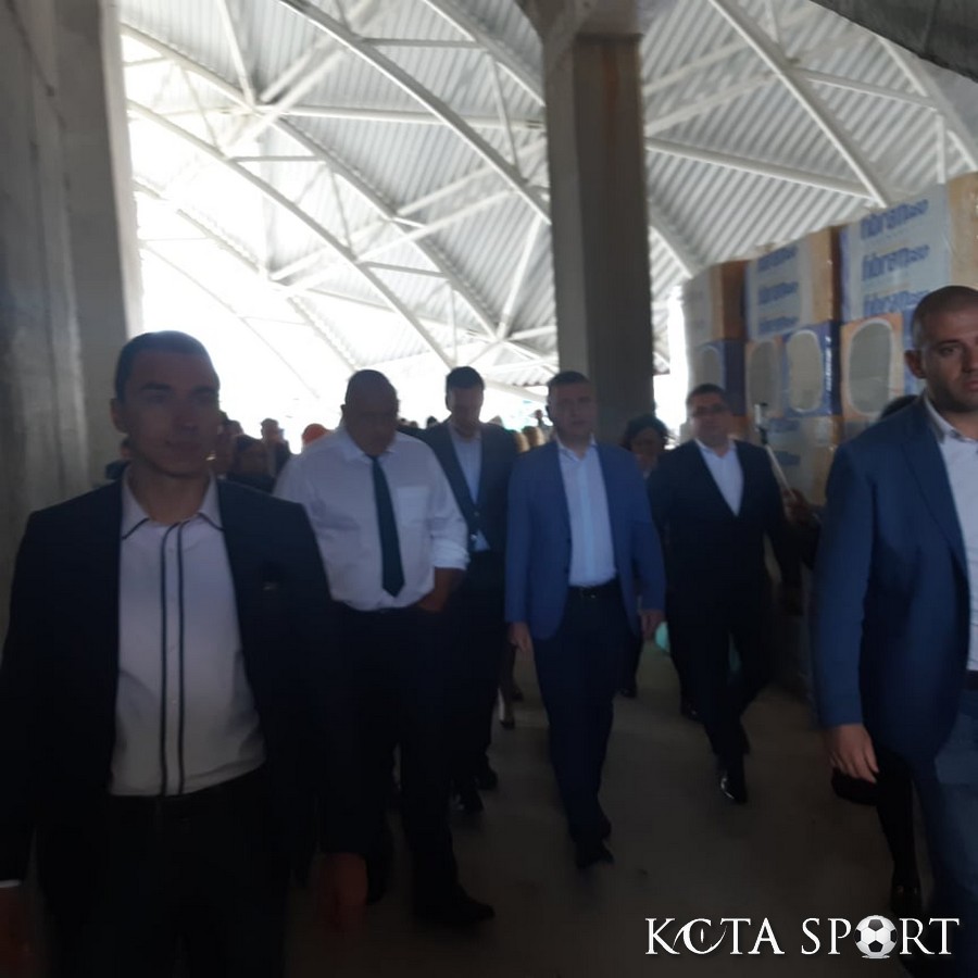 Бойко Борисов инспектира „Арена Бургас“! Ясен е крайният срок за пускането й (ВИДЕО+СНИМКИ) | KotaSport