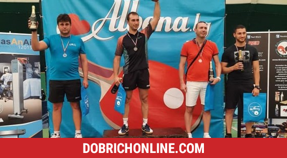 Йонко Ненков спечели майсторския турнир по тенис на маса „Албена опън“ – 2020.07.27 – Спортни