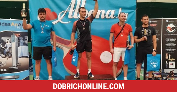 Йонко Ненков спечели майсторския турнир по тенис на маса „Албена опън“ – 2020.07.27 – Спортни