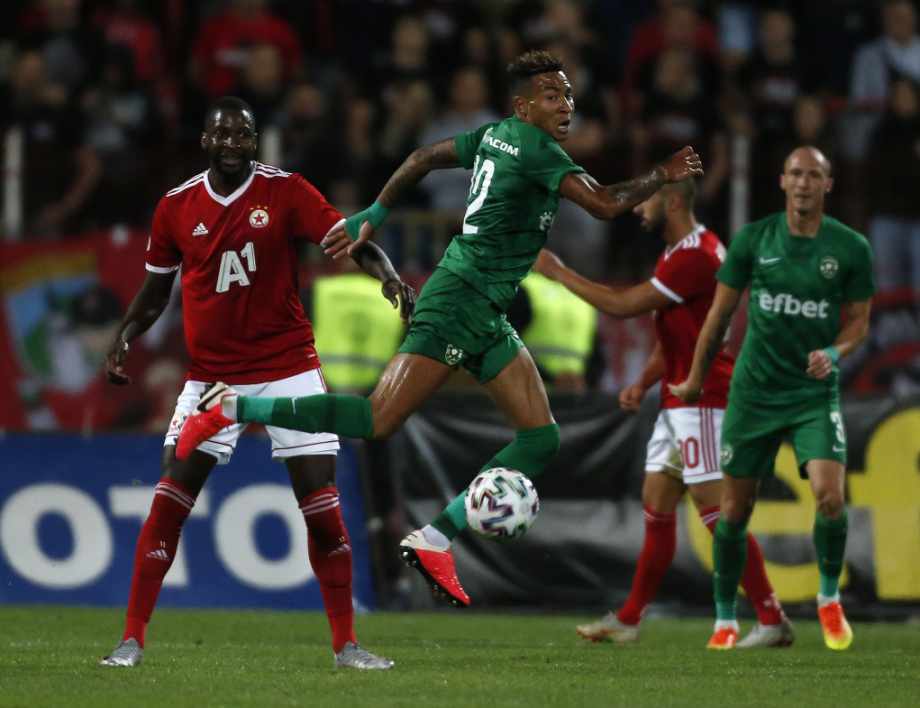 ЦСКА изпусна Лудогорец в първия полуфинал за Купата на България